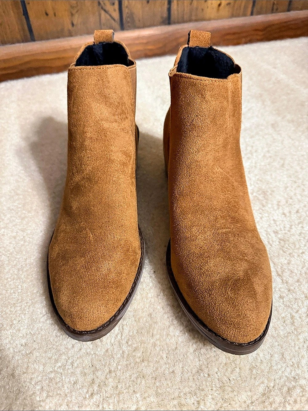 Brown Ankle Boots Like New